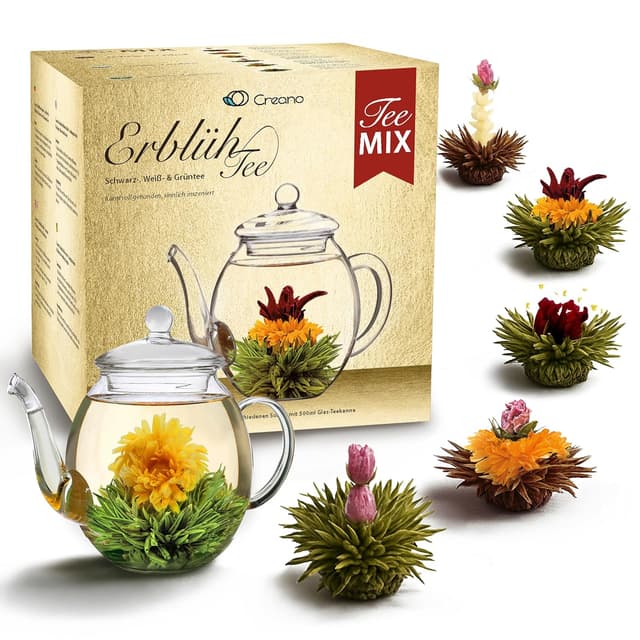 Imagen de Creano Teeblumen Mix Erblühtee 0,5 l en OfertitasTOP