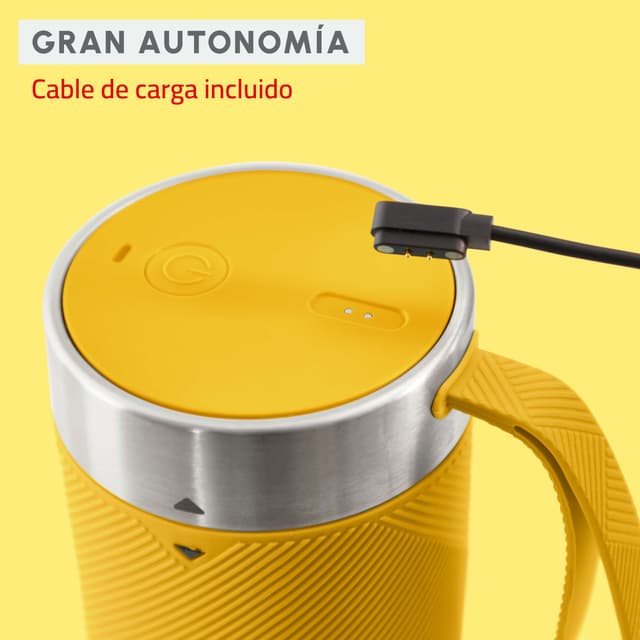 Detalle 2 de Moulinex Lightmix batidora portátil 300 ml, hasta 11 usos por carga 🥤