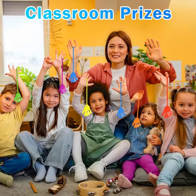 Thumbnail 4 de Sticky Hands Bulk 48 PCS Stretchy Sticky Hand Toy