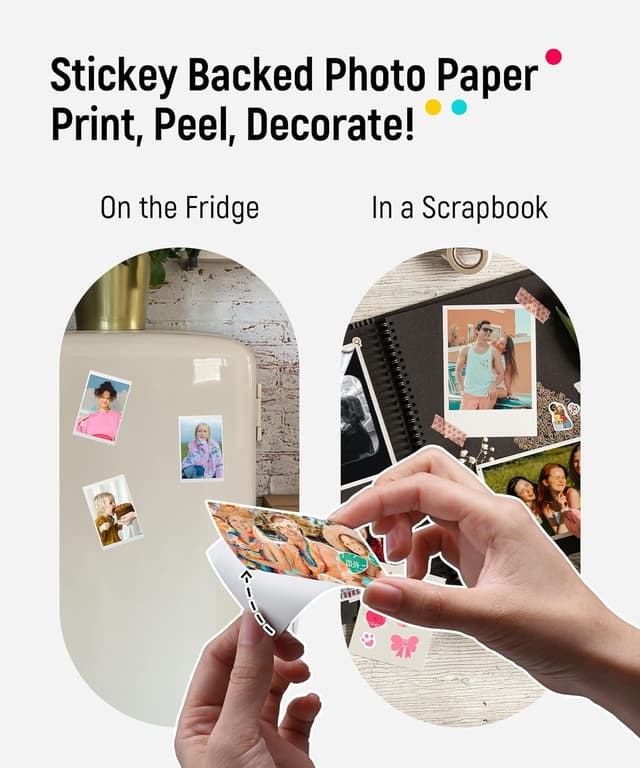 Thumbnail 4 de Liene 2x3-inch mini photo printer with Bluetooth