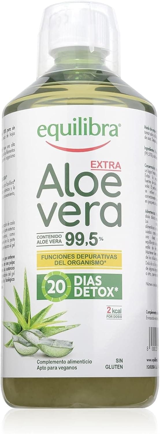 Imagen de Equilibra Aloe Vera Extra 99.5% – Detox y Vegan 1L en OfertitasTOP