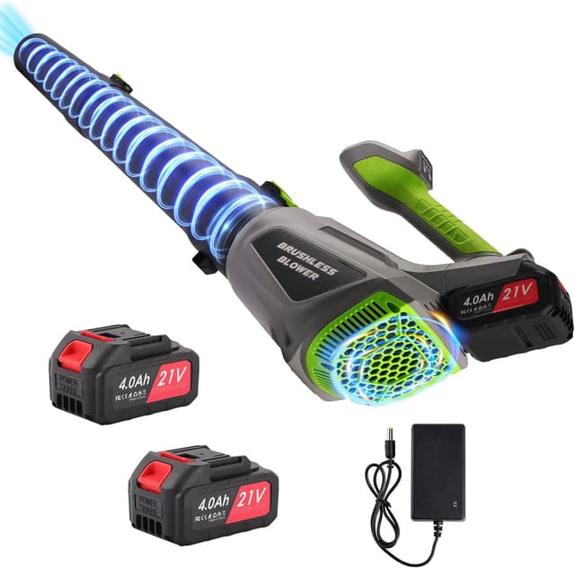 Imagen de Soplador de Hojas Batería 20V con 2 baterías 📦 en OfertitasTOP