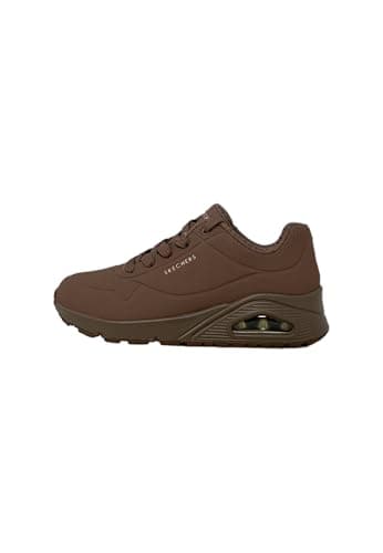 Detalle de Skechers Uno Stand On Air para Mujer en Brown Duraleather/ Mesh (talla 39 EU)