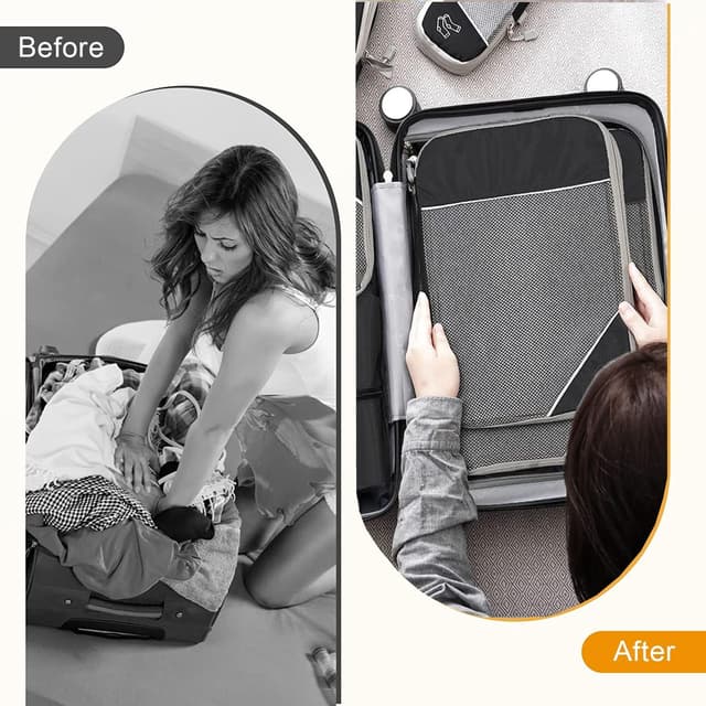 Thumbnail 4 de Organisateur valise Lot de 6, compression 50%