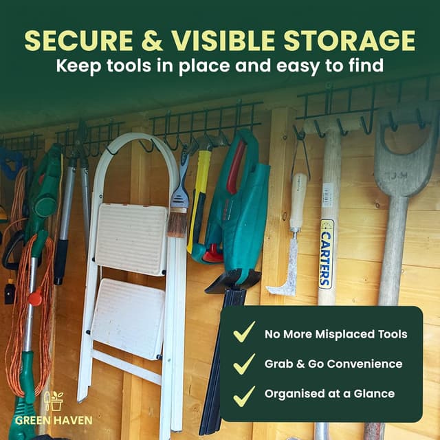 Thumbnail 3 de Green Haven Estante 160 cm para herramientas
