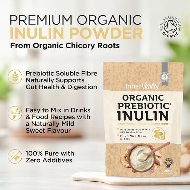 Thumbnail 1 de Inner Vitality Organic Inulin Powder 250g