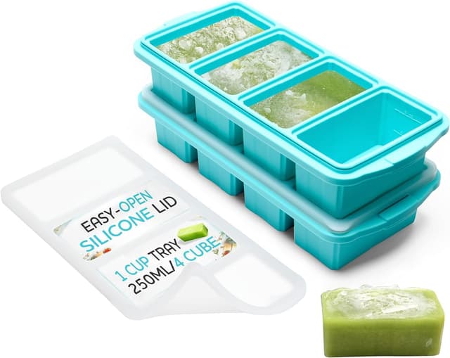 Detalle de XOMOO Silicone Freezer Tray 8 🍲