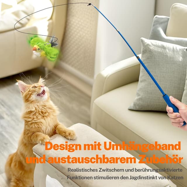 Thumbnail 2 de Toozey Interaktives Katzenspielzeug 16 cm đŸ