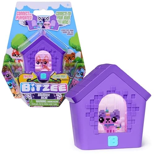 Detalle de Bitzee Doghouse: mascota digital interactiva con 15 cachorros que reaccionan al tacto