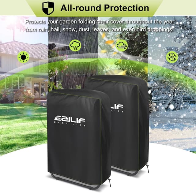 Detalle 2 de Ezilif waterproof chair covers 70 x 110cm