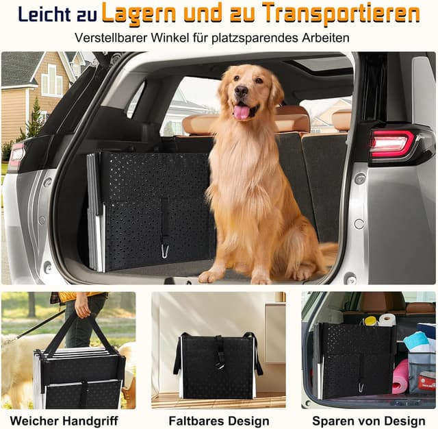 Thumbnail 4 de Hundetreppe Große Hunde Extra Breit 4 Stufen