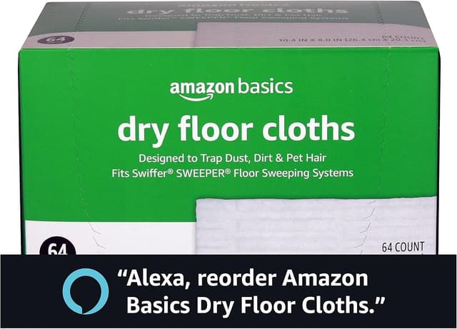 Thumbnail 5 de Amazon Basics Dry Sweeping Cloths, 64 Count