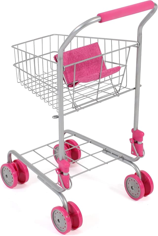 Detalle de Bayer Chic 2000 Supermarktwagen 58 cm pink