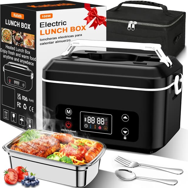 Detalle de Cordless heated lunch box 24000mAh
