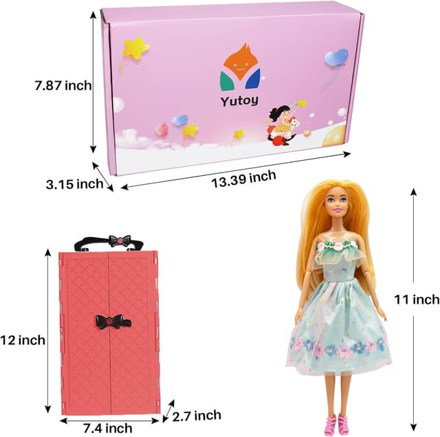 Thumbnail 4 de Yutoy Kleiderschrank Puppe Set