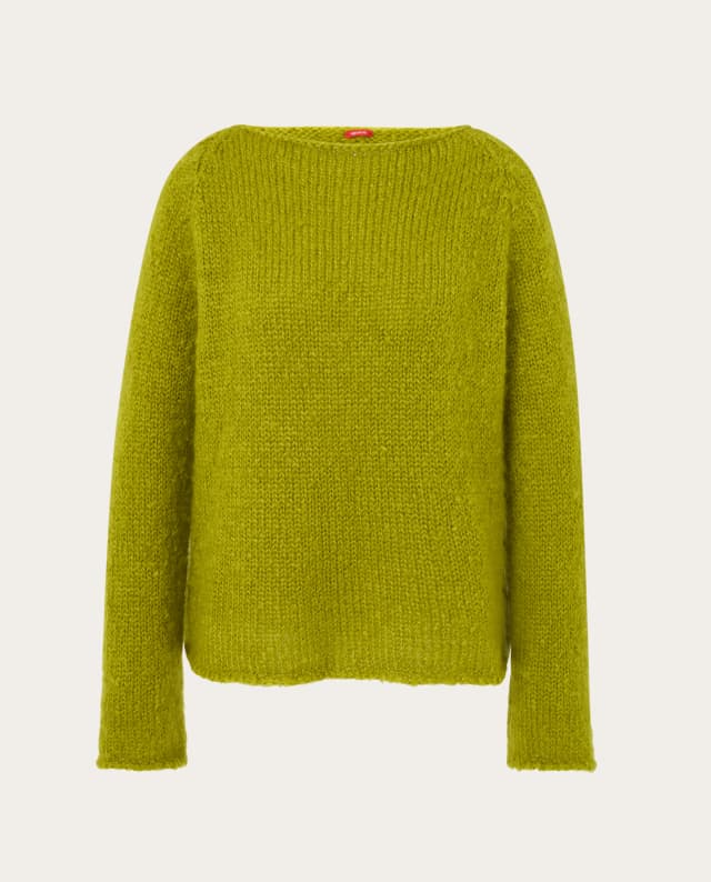 Imagen de ApuntoB Jersey de lana mohair cuello barco en OfertitasTOP