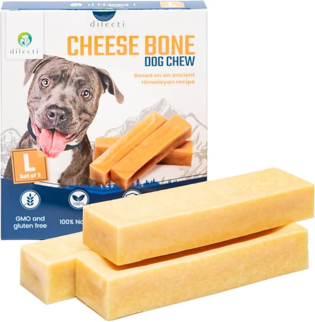 Thumbnail 6 de Dilecti Käse-Kauknochen für Hunde L