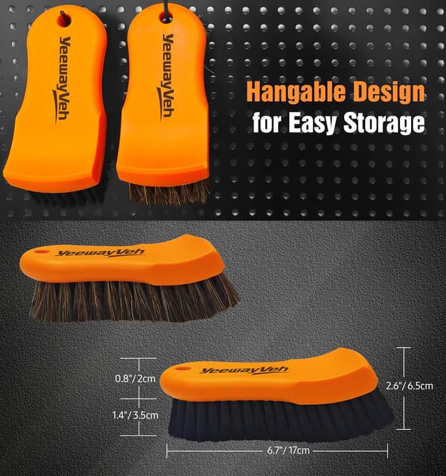 Thumbnail 6 de Leather brush set for car interiors