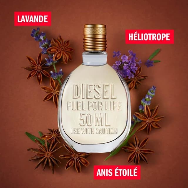 Detalle de Diesel Fuel for Life Pour Homme — Eau de Toilette en spray vaporisateur, 125 ml