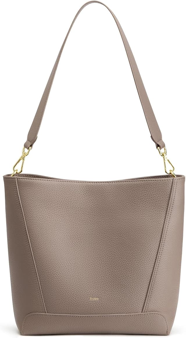 Detalle de Kattee borsa a tracolla da donna in vera pelle, borsa media