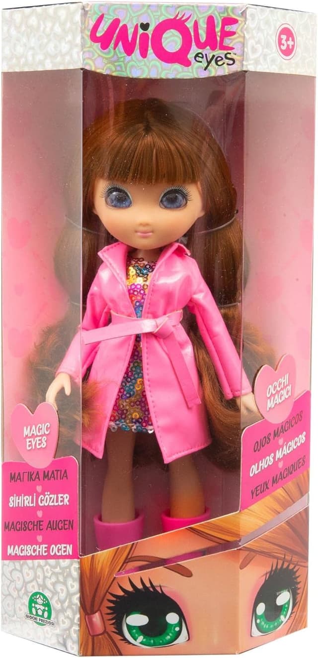 Detalle 2 de Giochi Preziosi Unique Eyes Sophia Fashion Doll con occhi turchesi e capelli rossi