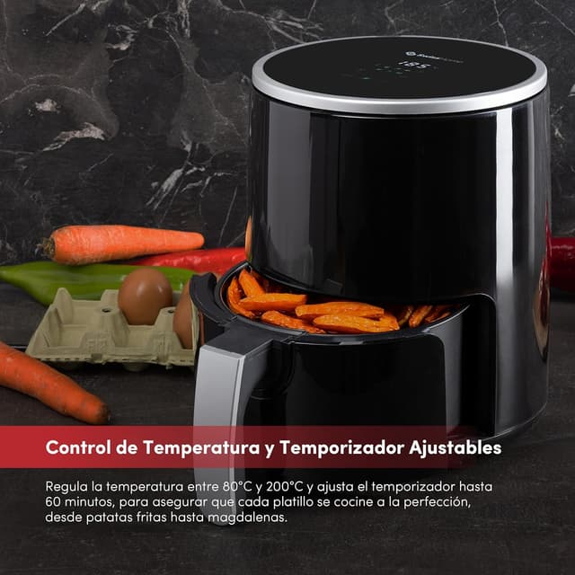 Thumbnail 3 de Swiss Home SH-6704 Freidora de Aire 🍟 Saludable y Rápida