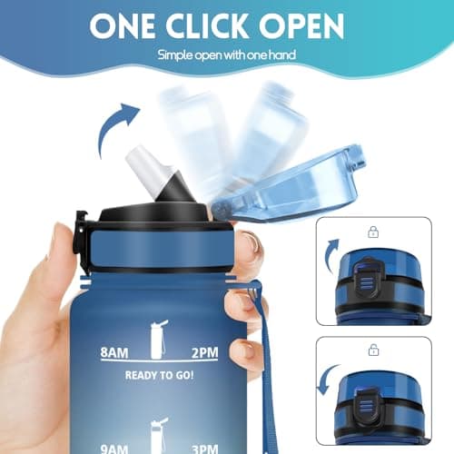 Thumbnail 4 de HoneyHolly Botella 1,5 L sin BPA para gimnasio 🚰