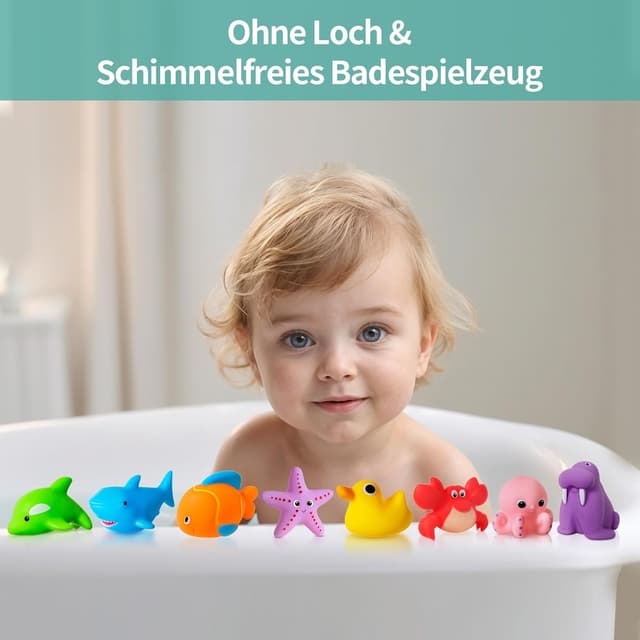 Thumbnail 6 de Ohne Loch Badespielzeug 9-teilig für Kleinkinder
