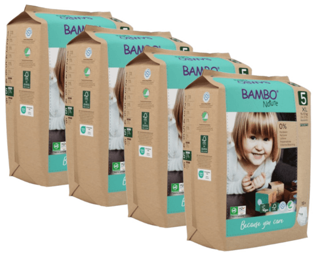 Detalle de Bambo Nature Pants T5 12-18 pañales sostenibles 12-18