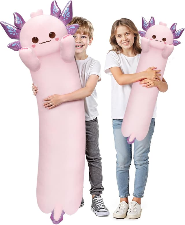 Imagen de Mewaii Coussin Axolotl 110 cm en OfertitasTOP