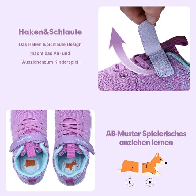 Thumbnail 6 de IceUnicorn Kinder Hausschuhe Barfußschuhe – leichte, rutschfeste Minimal-Sportschuhe für drinnen