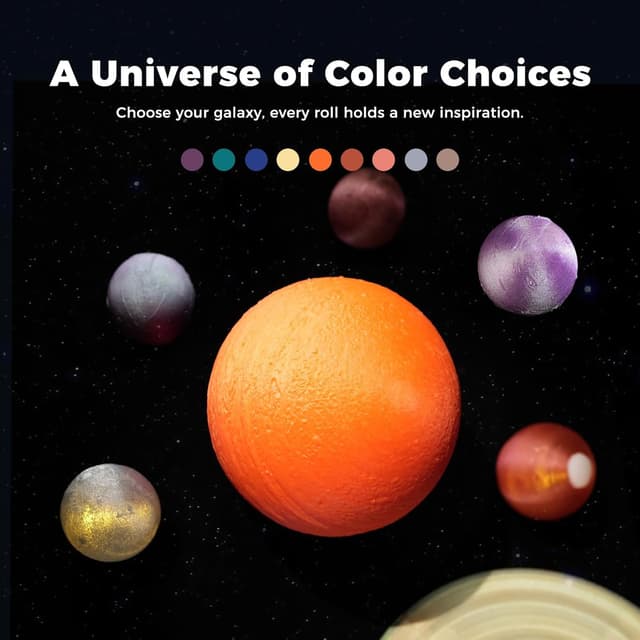 Thumbnail 4 de Creality PLA Starry Galaxy 1.75mm Filament 🎨