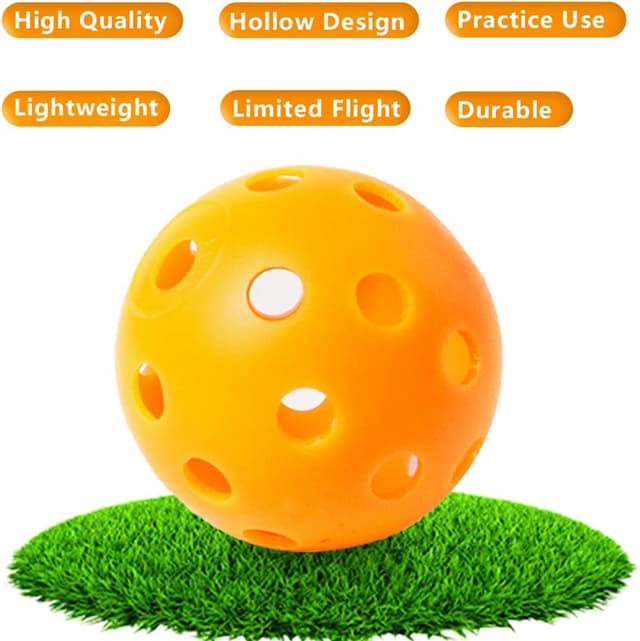 Detalle de THIODOON Air Flow hollow practice balls 12 pack