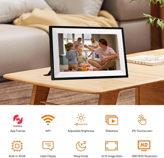 Thumbnail 1 de Aorpdd 10,1 Zoll WLAN Bilderrahmen