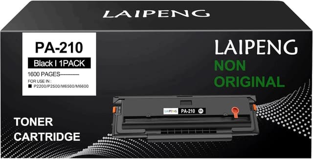 Detalle de LAIPENG PA-210E PA210 nero cartuccia toner compatibile per Pantum (fino a 1.600 pagine)
