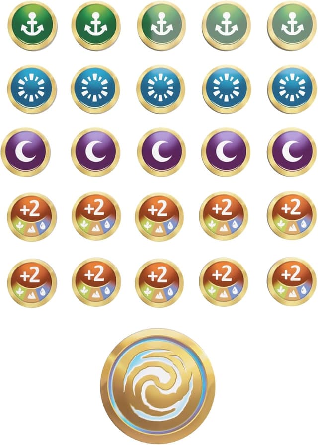 Thumbnail 2 de Gamegenic Marqueurs Altered Premium 26 jetons Acrylique