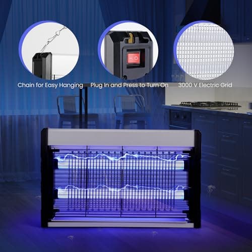 Thumbnail 4 de TTANMILY Lámpara Matamosquitos 3200 V