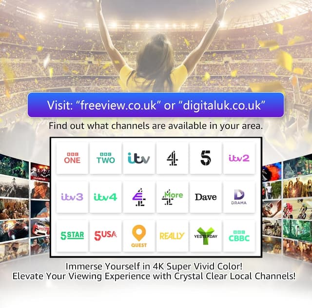 Detalle de Indoor TV Aerial with Magnetic Base (360°) – Digital Reception with 5m Coaxial Cable, Universal