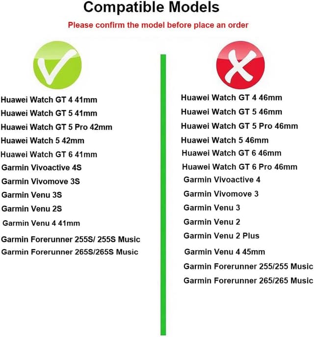 Detalle de 18mm Silicone Watch Strap for Garmin