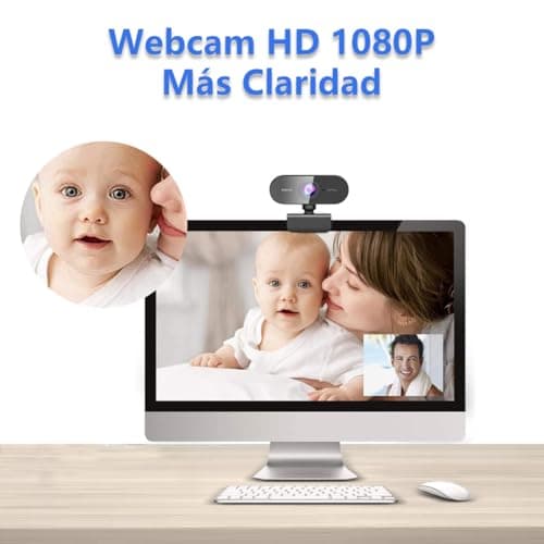 Detalle 2 de DDKJ Webcam 1080p con Autofocus
