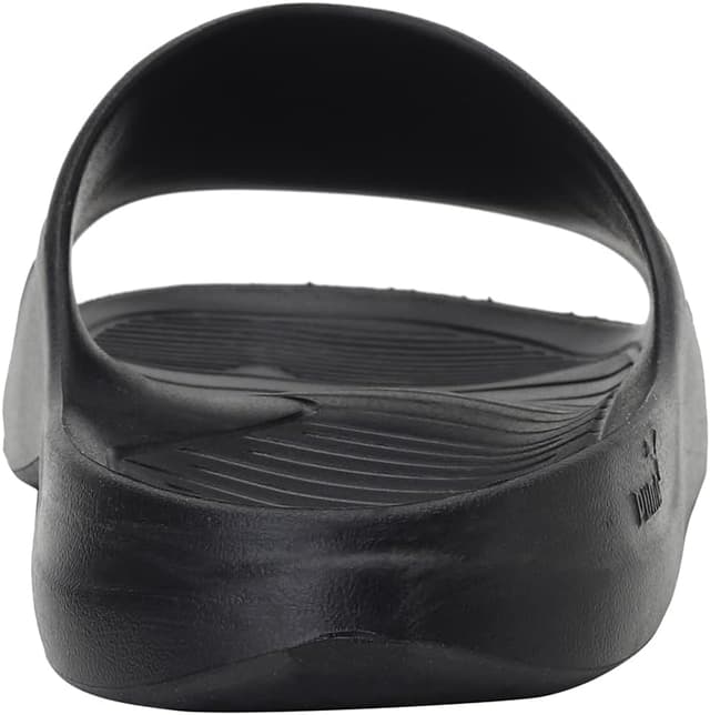 Detalle de PUMA Unisex Divecat Beach & Pool Shoes (Black/Black/White) – UK 7