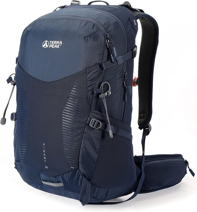 Detalle de Terra Peak® sac à dos de randonnée 20/30/40 L avec dos ventilé (Dynamic Air Flow) — pour homme et femme