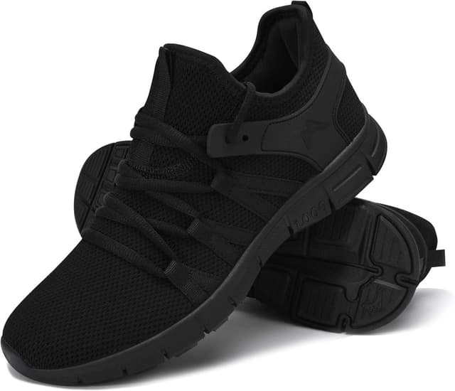 Detalle de INZCOU Lightweight Running & Tennis Shoes with Breathable Mesh and Non-Slip Sole