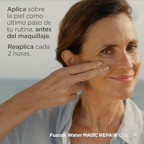 Thumbnail 8 de ISDIN Foto Protector Magic Repair Fusion Water Color SPF 50 (50 ml) con color y triple acción anti-fotoenvejecimiento