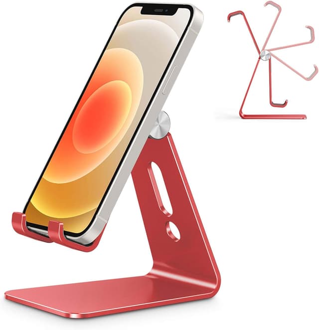 Thumbnail 6 de OMOTON Adjustable Aluminum Phone Stand with Charging Port