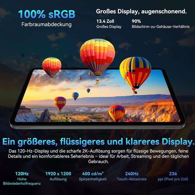 Thumbnail 4 de OSCAL PAD 200 13,4 Zoll Tablet