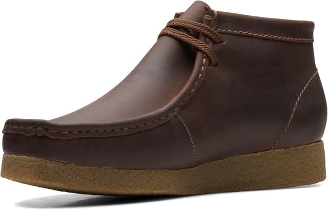 Detalle 1 de Clarks Shacre Boot for Men, crepe-wedge comfort