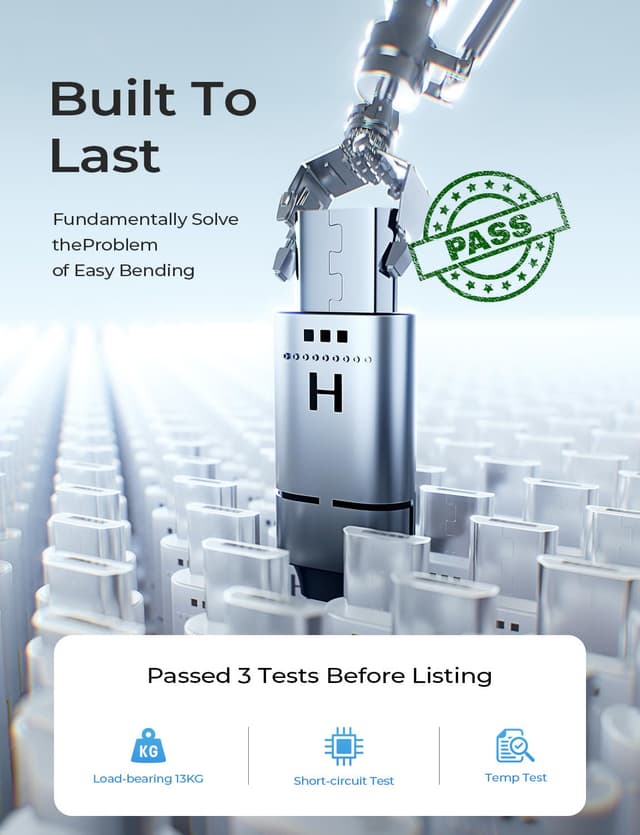 Thumbnail 5 de LISEN USB C to Micro USB Cable 3.3ft 2-Pack ๐