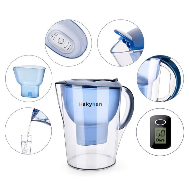 Thumbnail 1 de Hskyhan Alkaline Water Filter Pitcher 3.5 L 💧