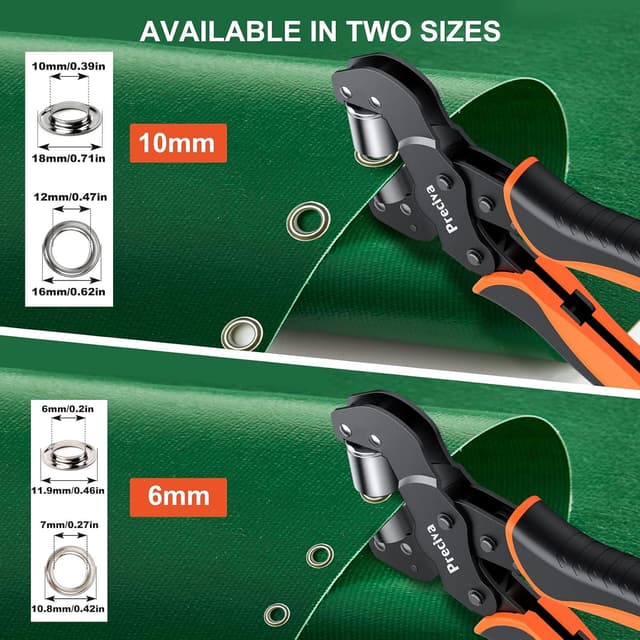 Thumbnail 2 de Preciva Ösenzange Set mit austauschbaren Köpfen